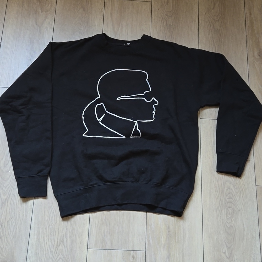 KARL LAGERFELD Patterned Sweatshirt size S